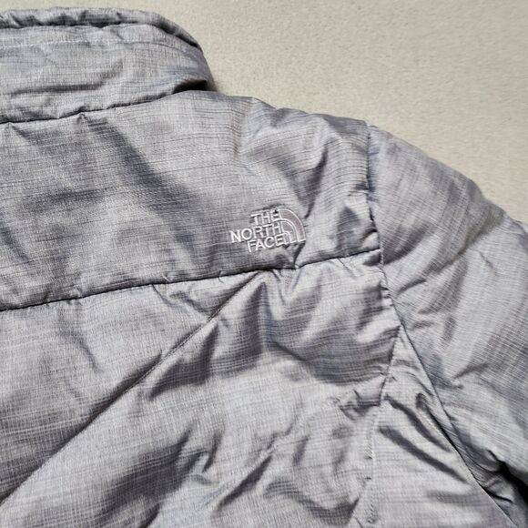 The North Face Down Filled Gray Puffer Jacket Sz Med - Picture 8 of 12